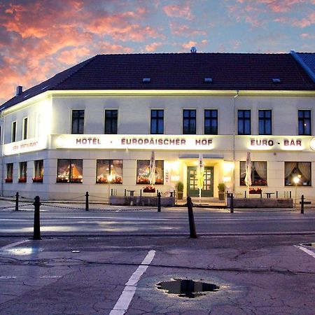 Hotel Europaeischer Hof Elsterwerda Esterno foto